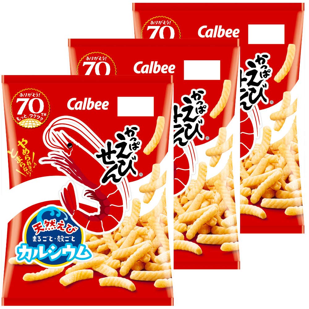 Amazon.co.jp: カルビー かっぱえびせん 85g×3袋 : 食品・飲料・お酒